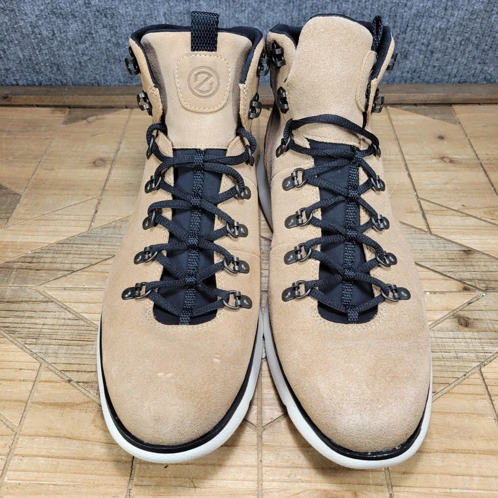 Cole Haan Zerogrand Omni Hiker Mens 11.5 Waterproof Hiking Boots Beige C35580